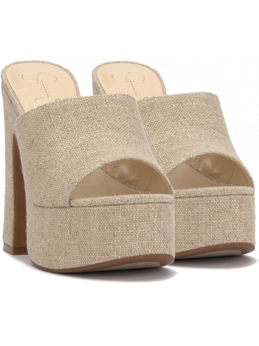 Jessica Simpson Xona Slip On Platform Sandal Shoe